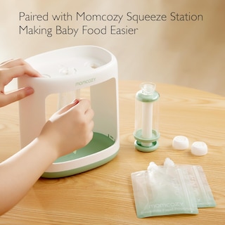 Foto 4 | Bolsas Reutilizables De Comida Para Bebés Momcozy Para Niños Pequeños, 150 Ml, Paquete De 10 - Venta Internacional.