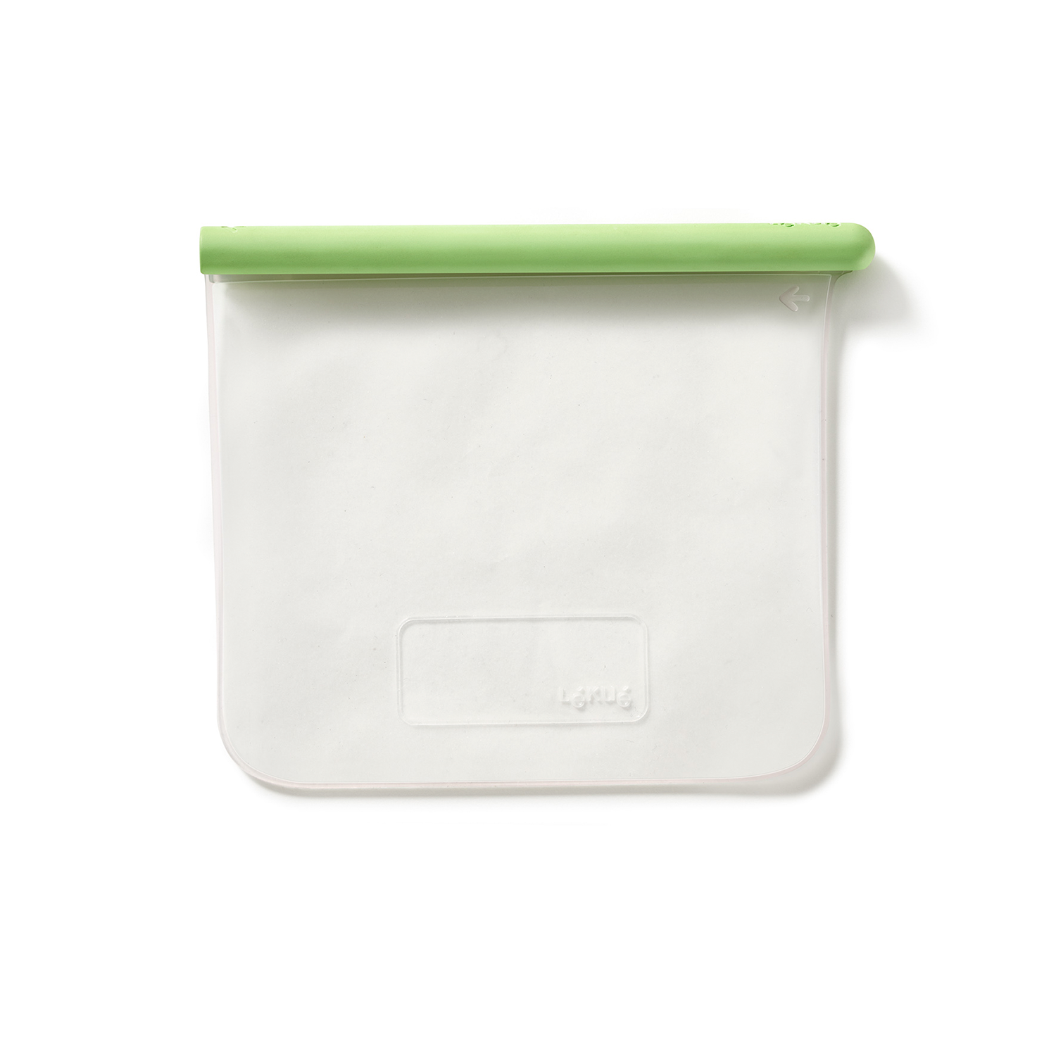 Bolsa Plana Reutilizable Plana Silicona Platino M Lekue