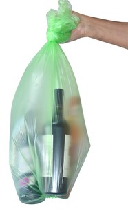 Foto 2 | Bolsas de Basura Cronos Biodegradables Verdes 7-10 Galones