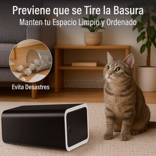 Foto 5 | Magma Life Set De 3 Botes De Basura De Plástico Magma Life, Capacidad 11 Litros, Tamaño 22x15.5x33 Cm, Resiste