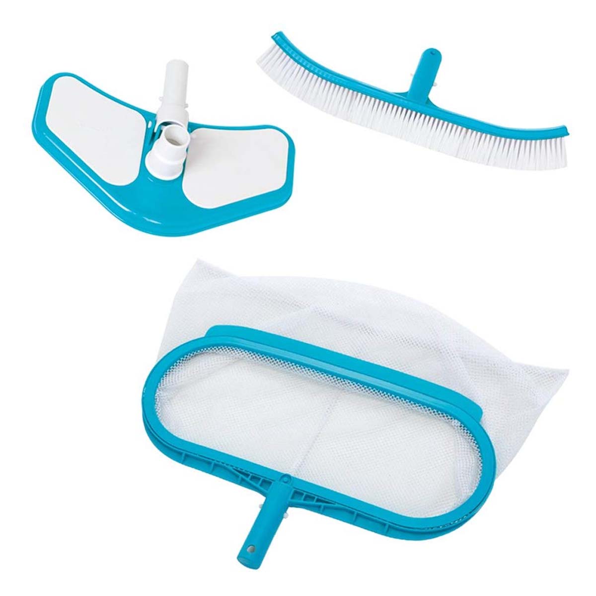 Kit Limpieza de Hojas Intex para Alberca Piscina más Cepillo y Cabezal