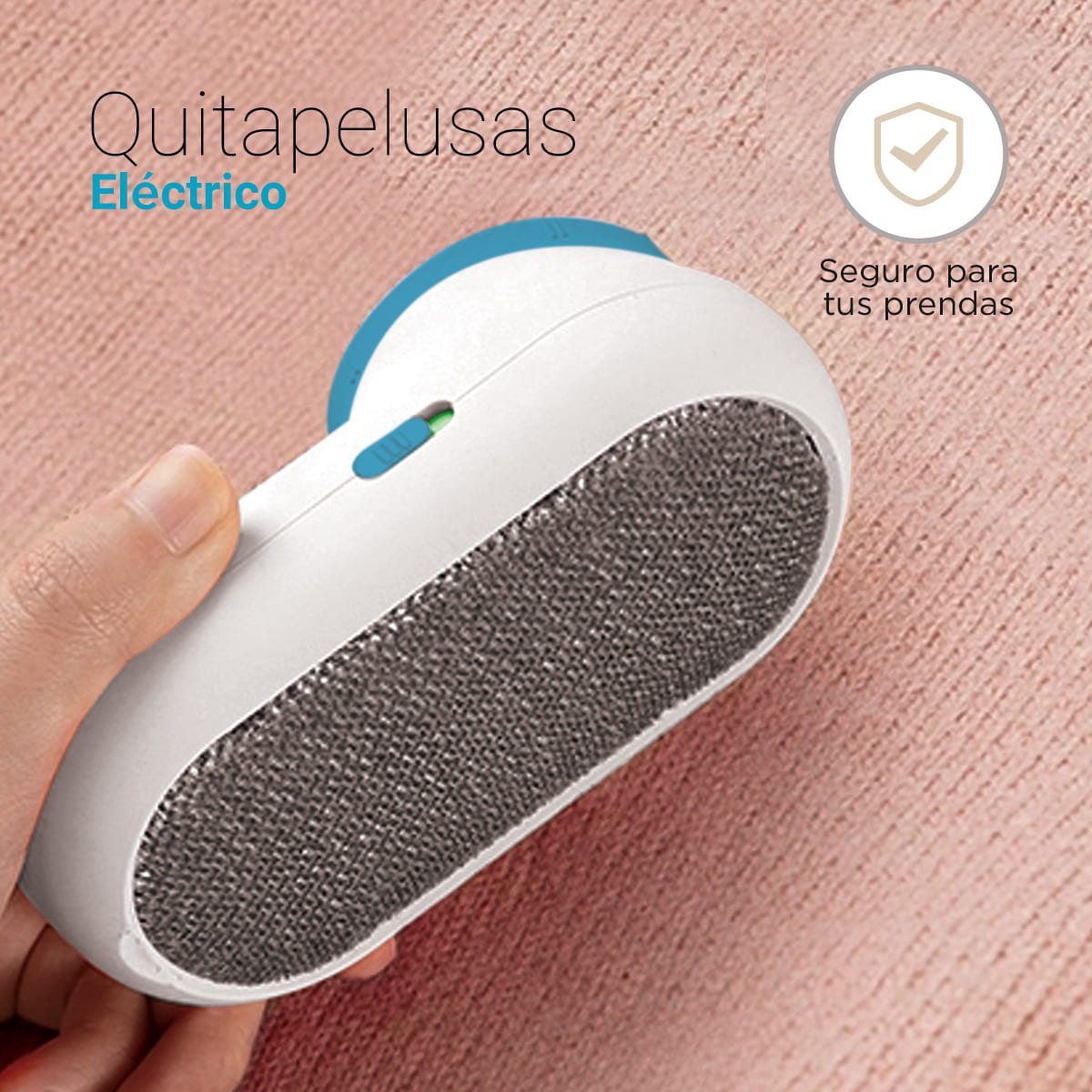 Foto 8 pulgar | Quitapelusas Recargable USB 2W con 3 Cuchillas y Batería Duradera Smart-tek Qp1214