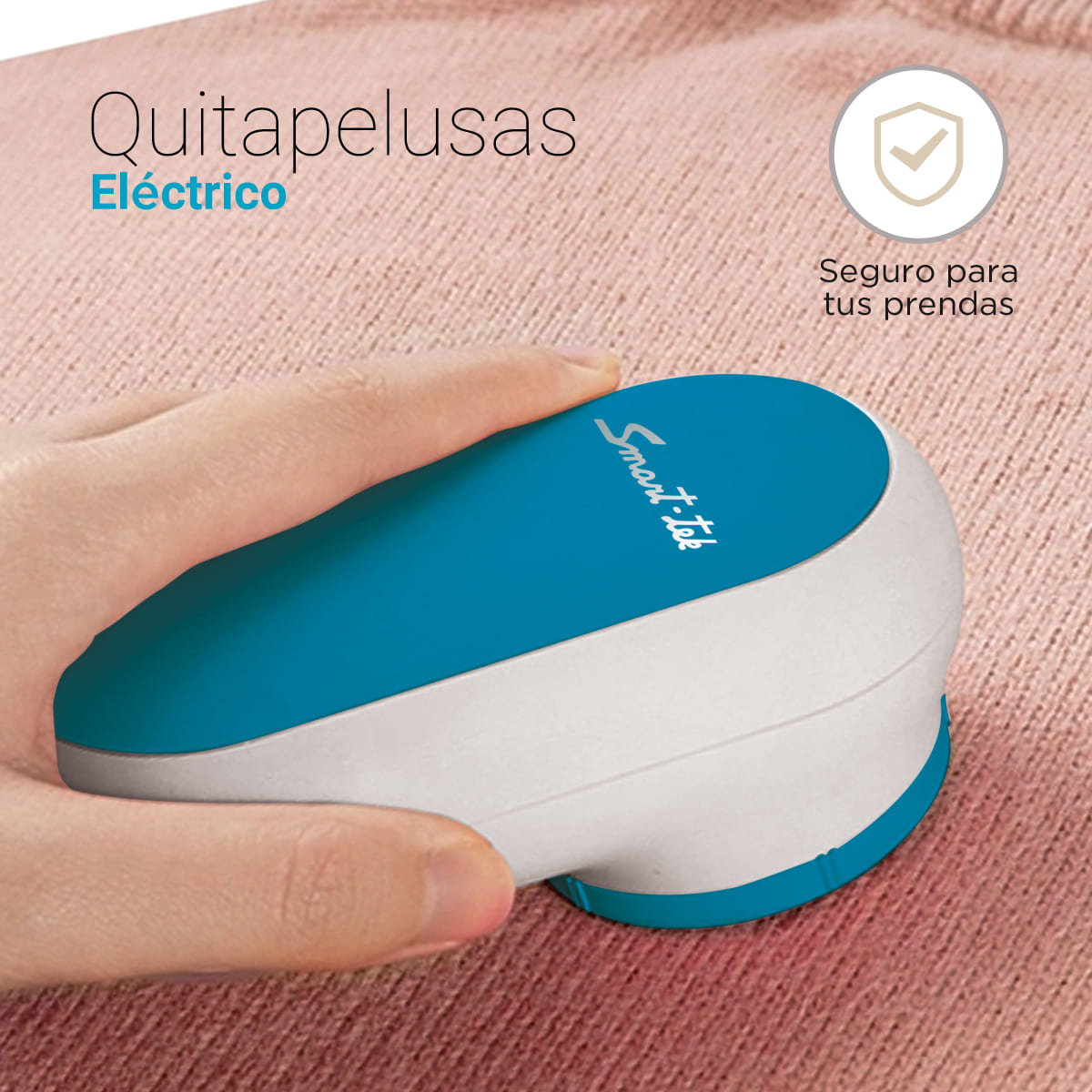 Foto 9 pulgar | Quitapelusas Recargable USB 2W con 3 Cuchillas y Batería Duradera Smart-tek Qp1214