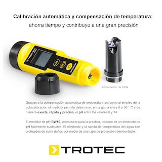 Foto 2 | Medidor De Ph Y Temperatura Del Agua En Albercas Profesional Digital