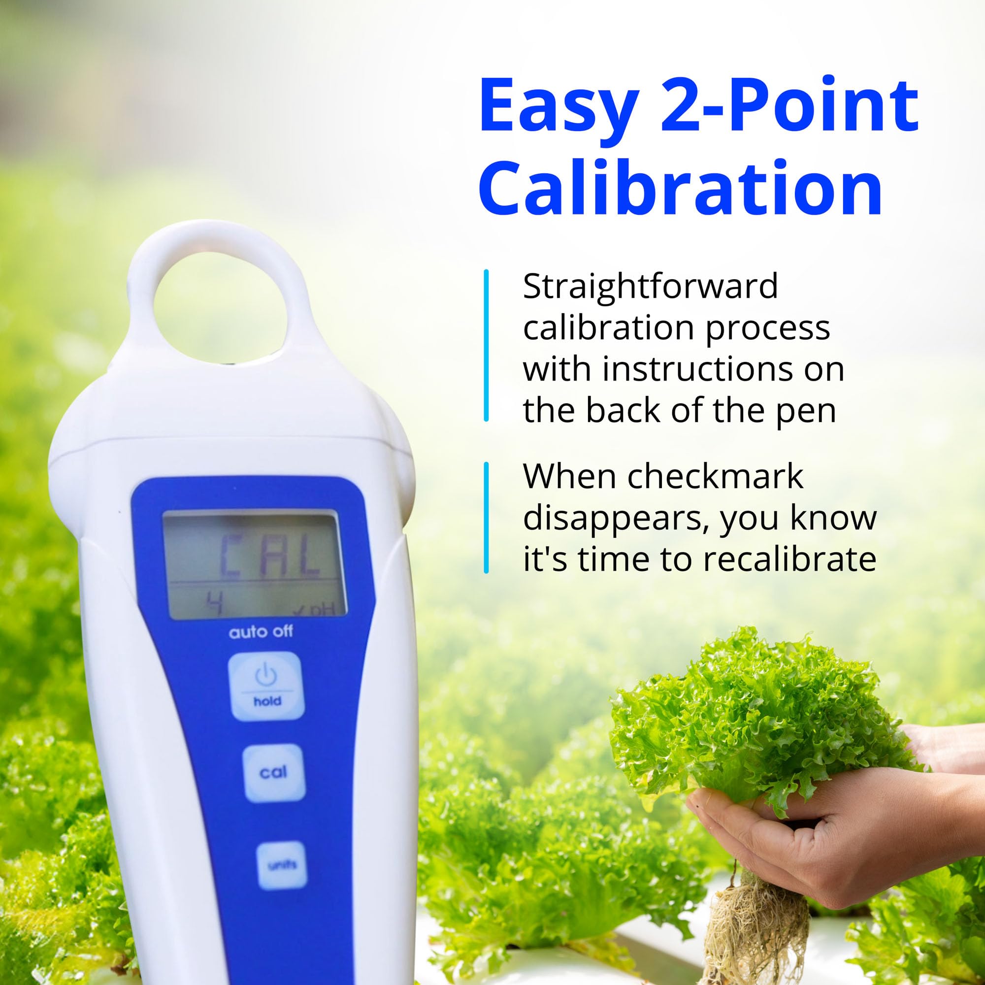 Foto 6 | Pluma De Ph Bluelab Con Precisión De ± 0,1 Ph Con Sonda Duradera Y Resistente Al Agua - Venta Internacional.