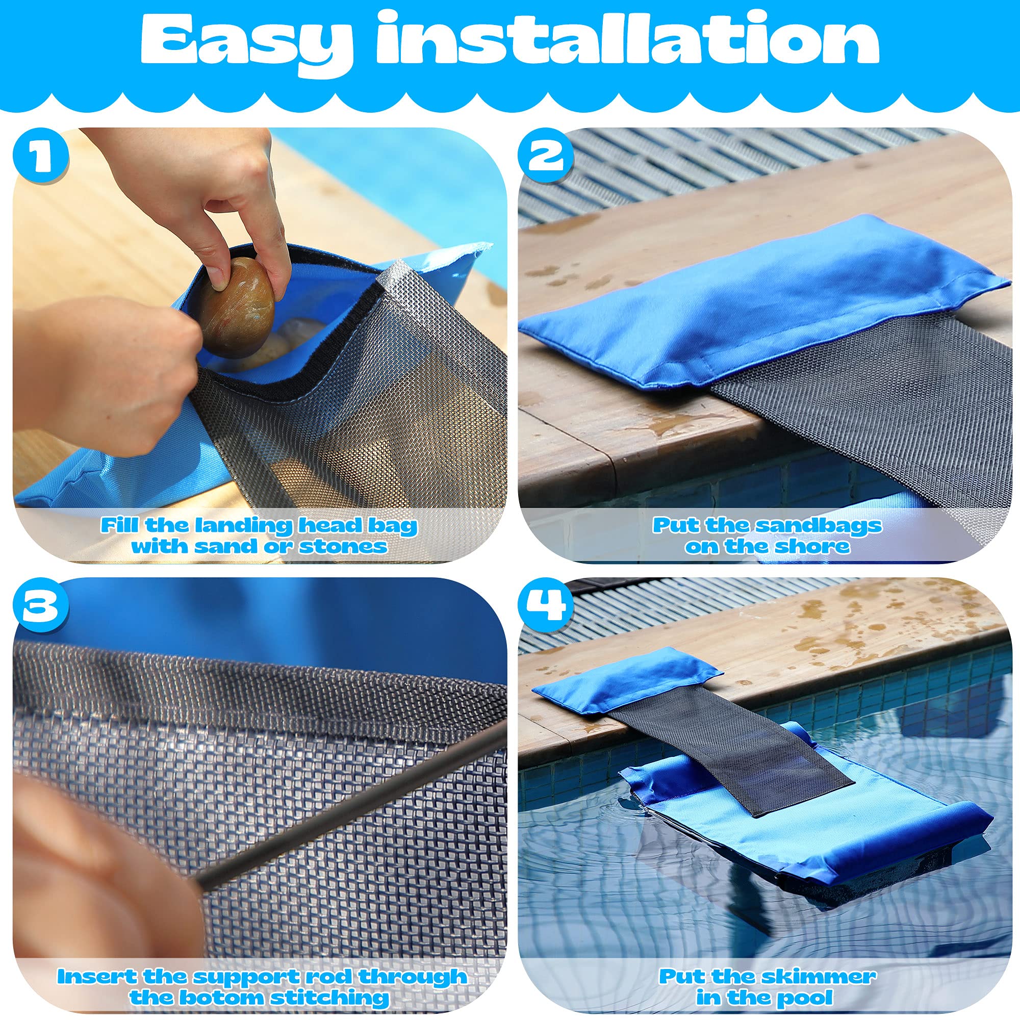 Foto 6 pulgar | Rampa De Escape Para Salvar Animales Pool Leaf Skimmer Weewooday - Venta Internacional.