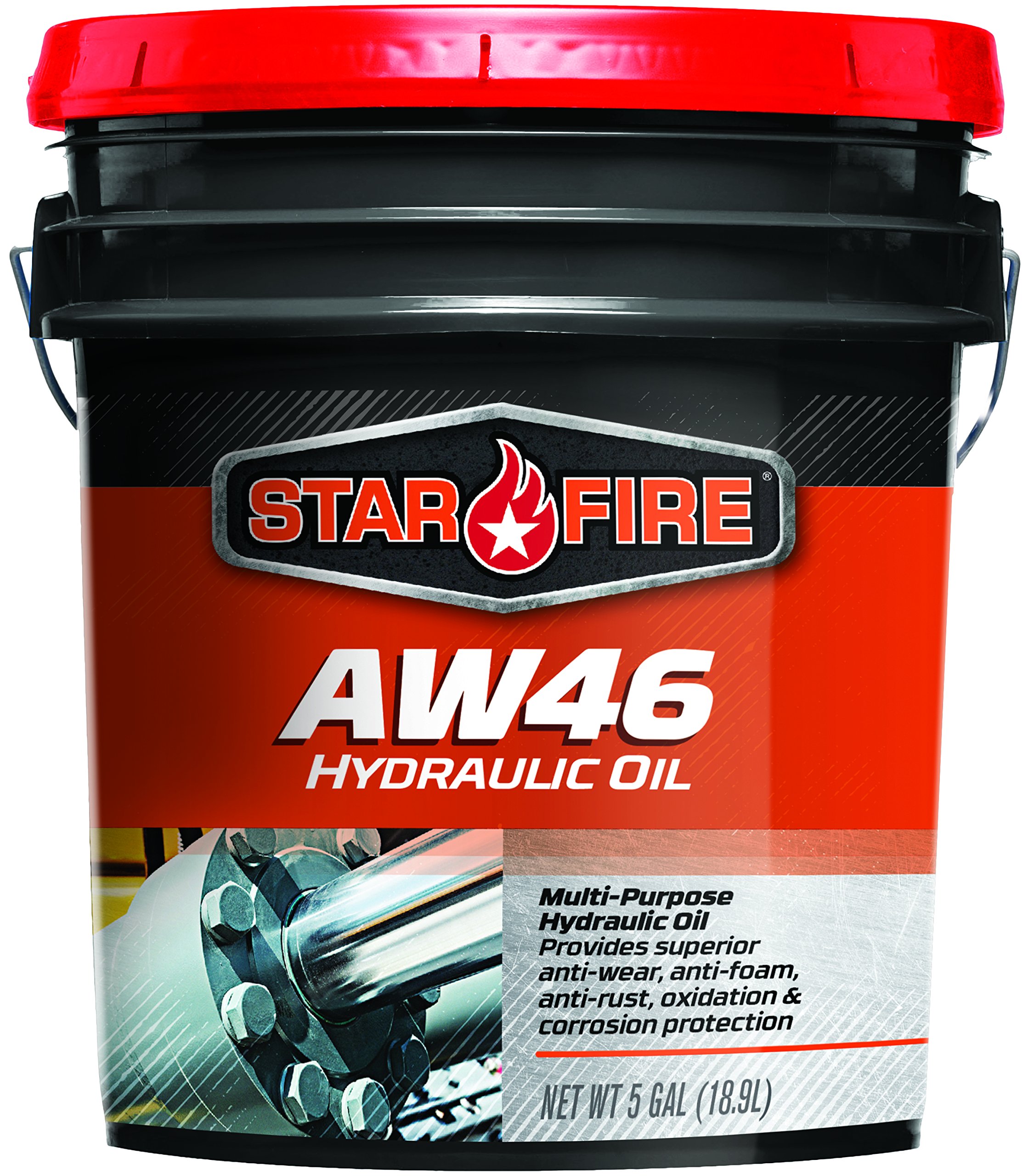 Aceite Hidráulico Starfire Aw 46, Cubo De 18.9 Litros (5 Galones) - Venta Internacional.