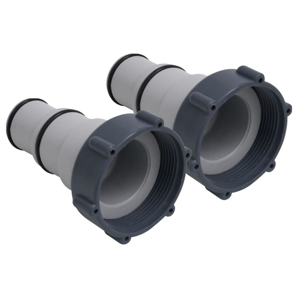 Adaptadores Para Mangueras De Piscina Vidaxl  Plástico Duradero  1 3 X 1 5 Cm  2 Unidades - Venta Internacional.