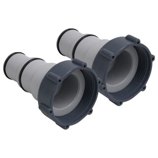 Foto 1 | Adaptadores Para Mangueras De Piscina Vidaxl Plástico Duradero 1 3 X 1 5 Cm 2 Unidades - Venta Internacional.