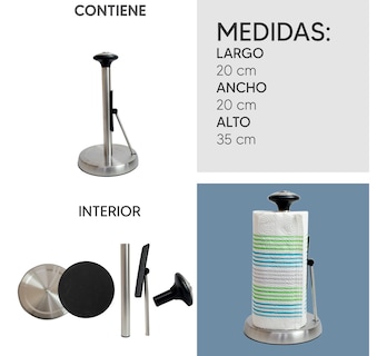 Foto 3 | Jauz Soporte Para Servilletas Acero Inoxidable