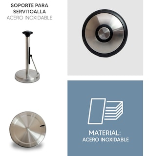 Foto 4 | Jauz Soporte Para Servilletas Acero Inoxidable