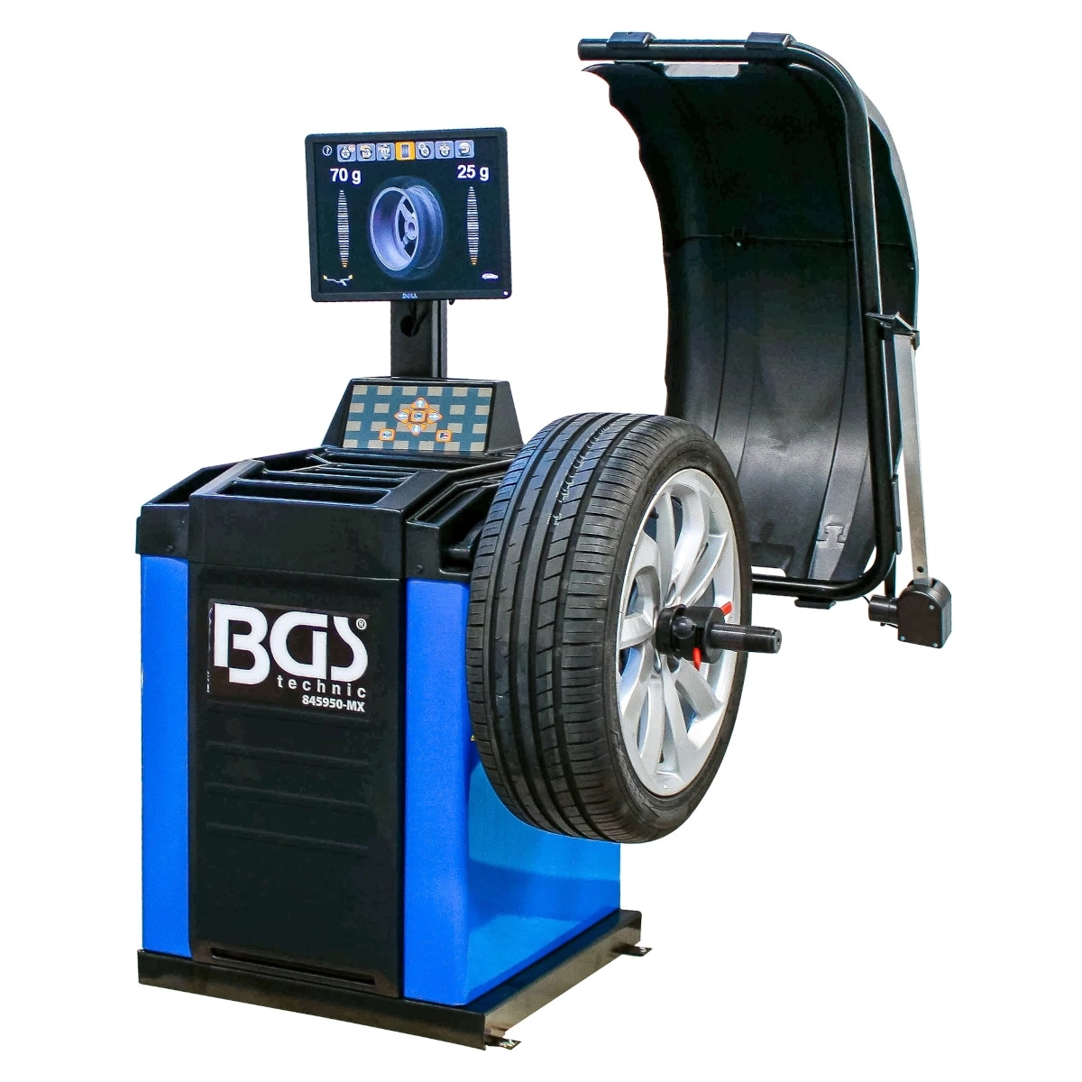 Balanceadora de Llantas BGS Technic Ø 10-24 Pantalla 3D 845950-MX $39,799