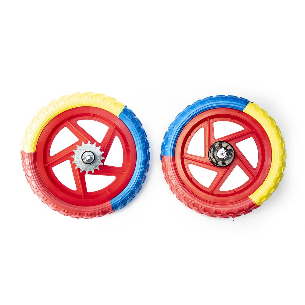 Foto 2 pulgar | Juego De Llantas Para Bicicleta Genérico R12 Sprocket Fijo Multicolor