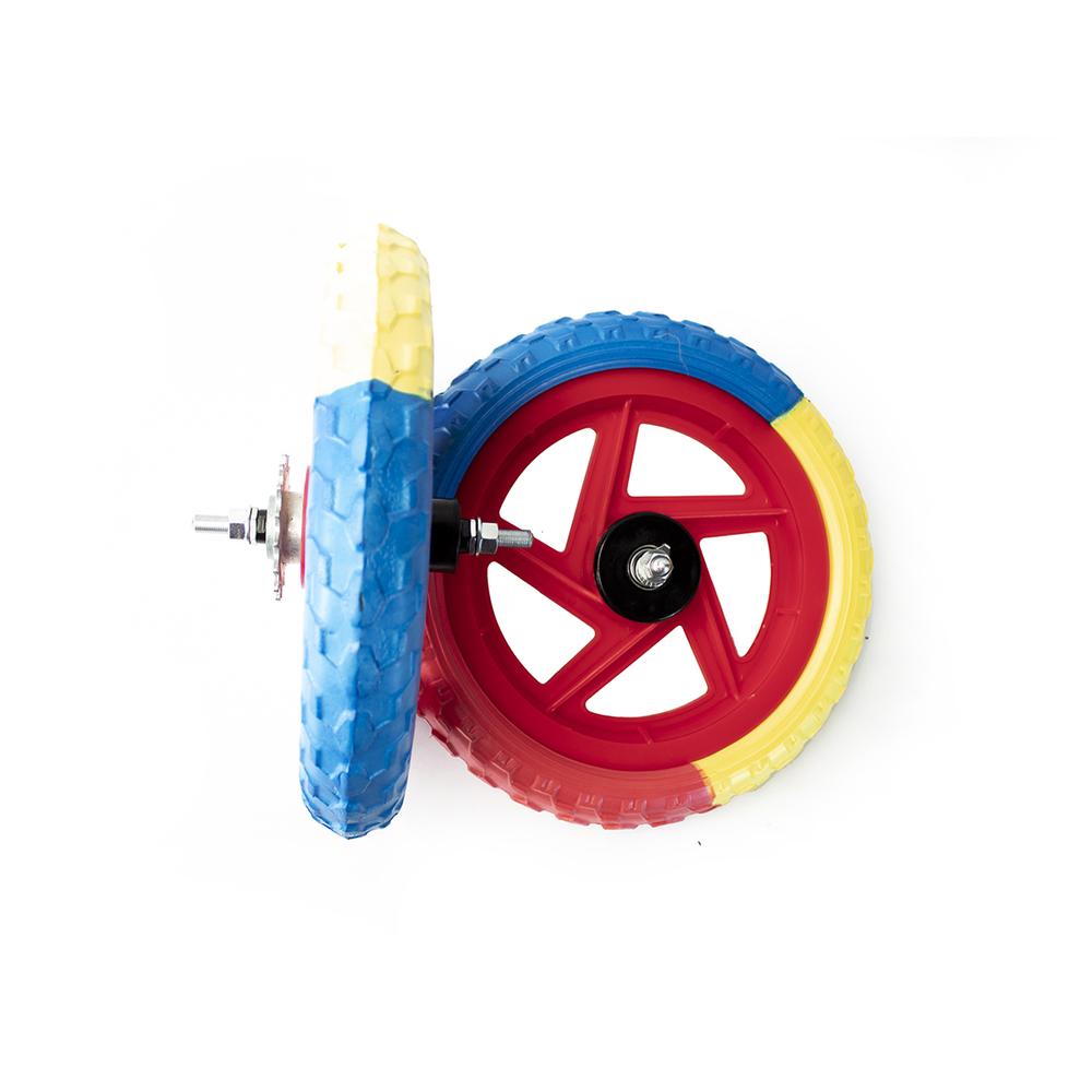 Foto 3 pulgar | Juego De Llantas Para Bicicleta Genérico R12 Sprocket Fijo Multicolor