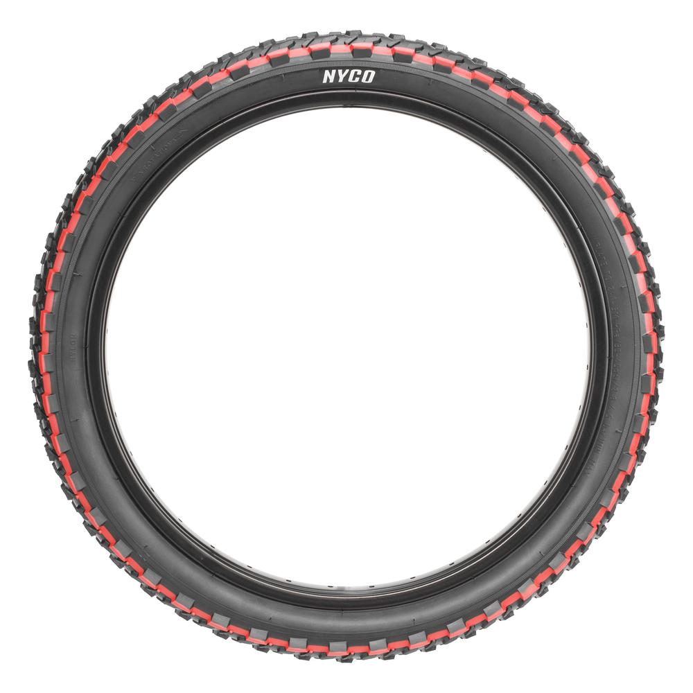 Llanta para Bicicleta 20x2.125 Mtb Rojo Hy111 Nyco