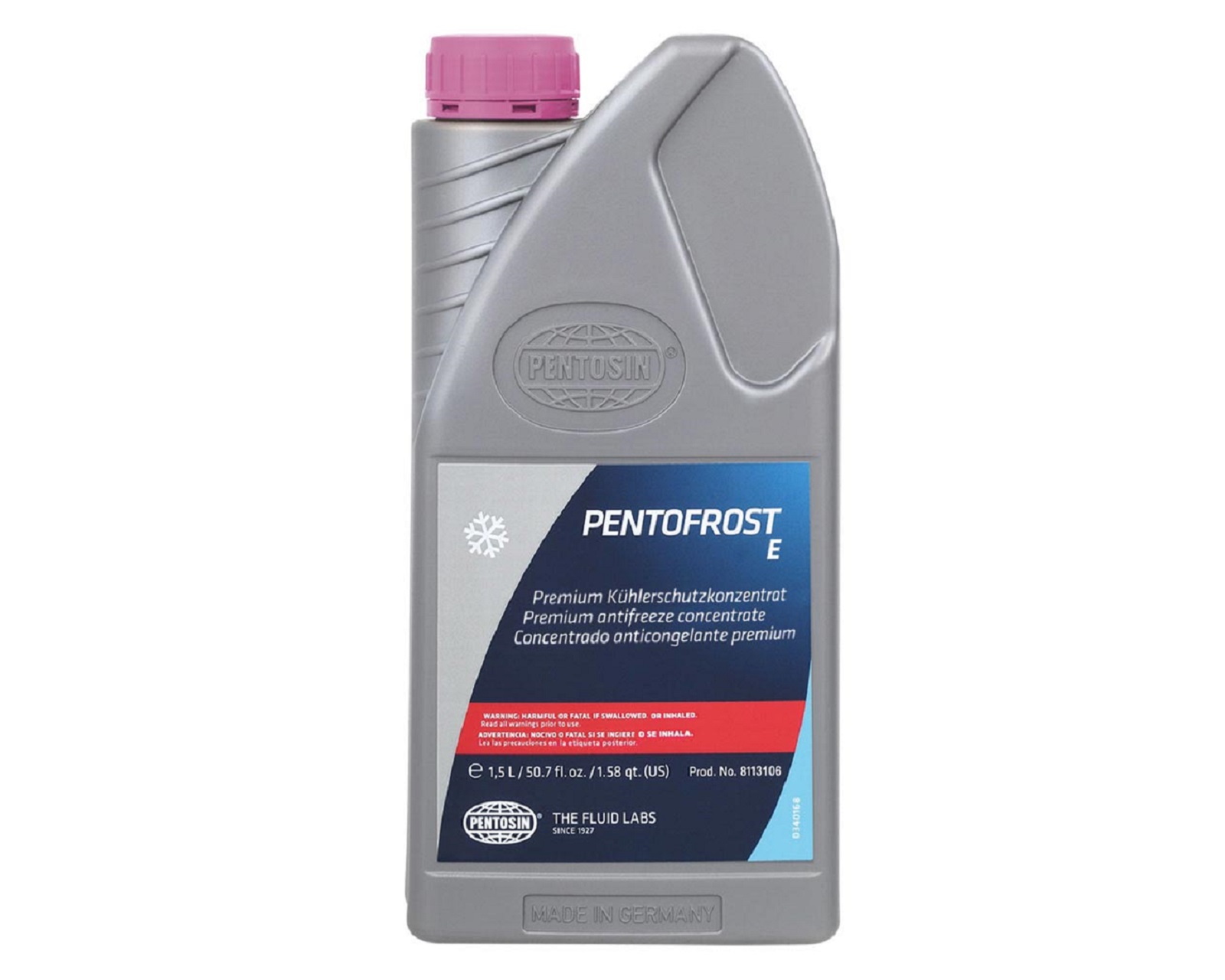 Anticongelante Pentosin Pentofrost E Violeta Concentrado de 1.5 l