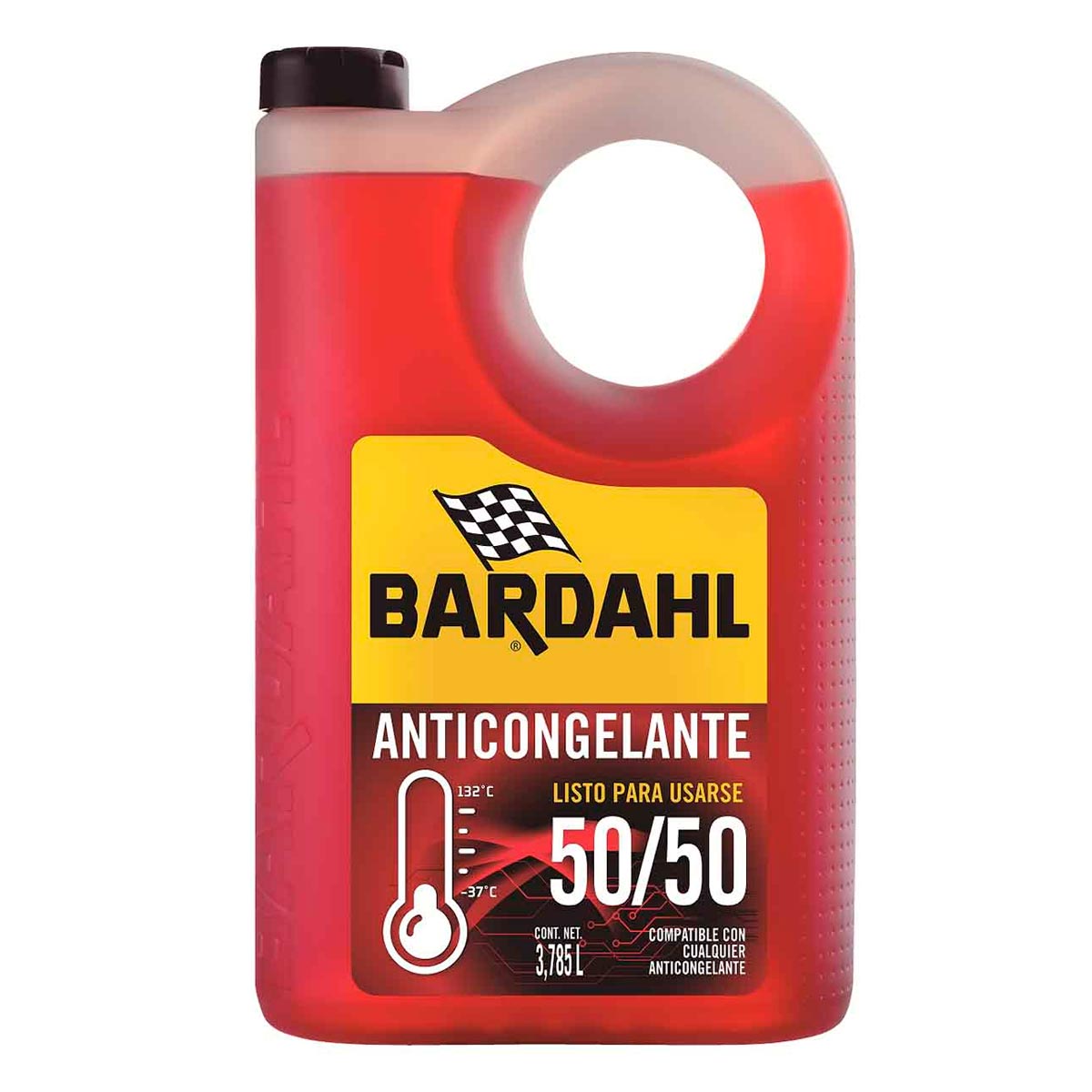 Anticongelante Automotriz  Listo para Usarse Bardahl de 3.785 l