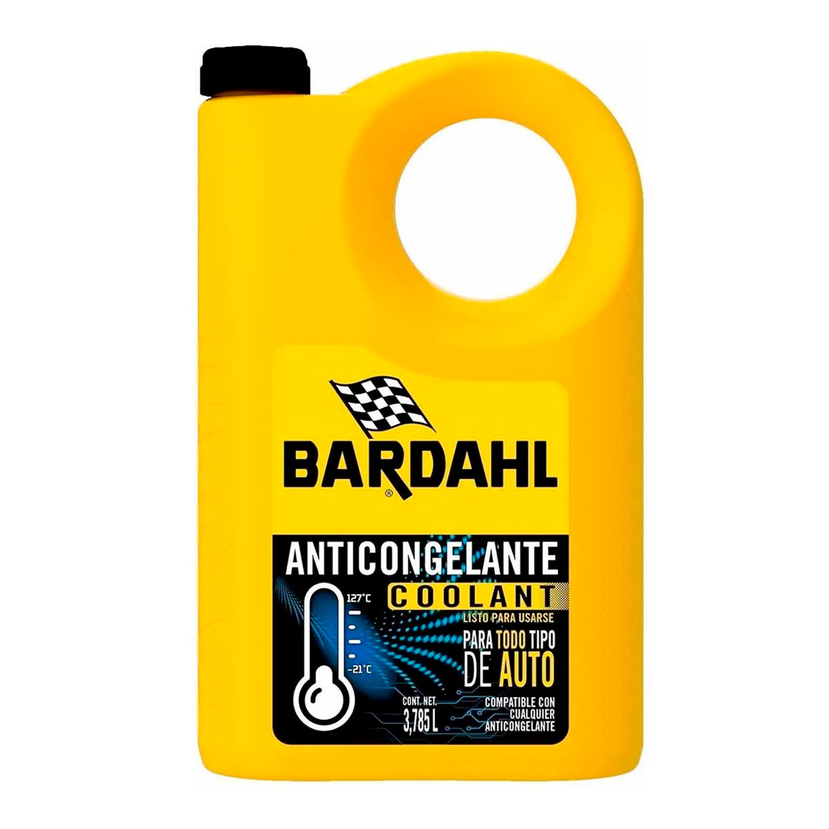 Foto 2 pulgar | Anticongelante Coolant Automotriz Bardahl de 3.758 l