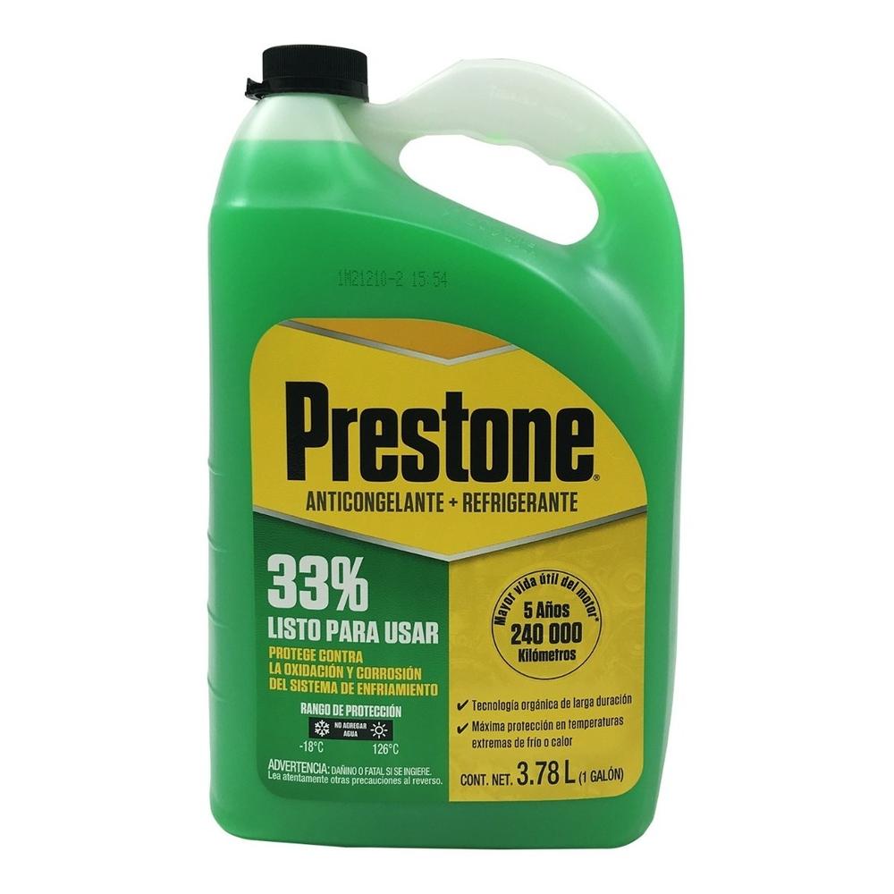 Anticongelante 3.78 Litros Prestone Verde 33%