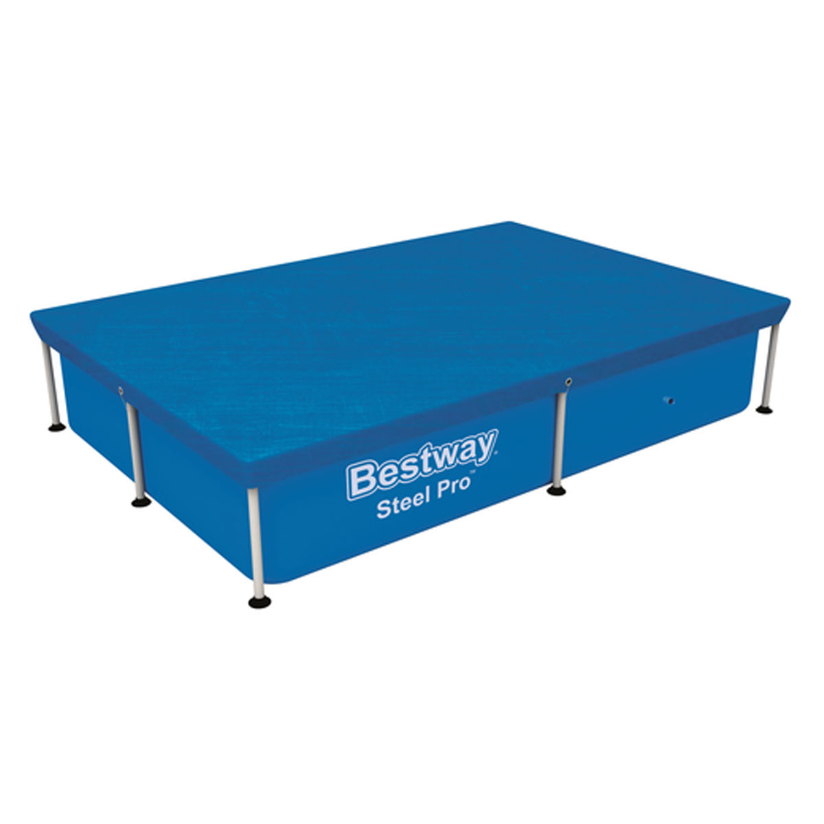 Foto 1 | Cubierta Cobertor Piscina Alberca Rectangular 2.21m Bestway color Azul