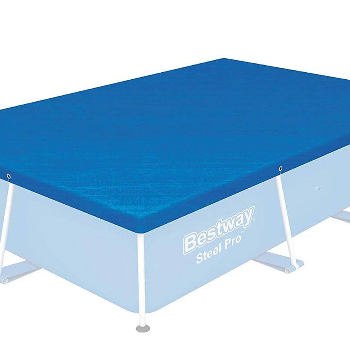 Foto 3 | Cubierta Cobertor Piscina Alberca Rectangular 2.21m Bestway color Azul