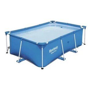 Foto 1 | Alberca con Estructura Bestway Rectangular color Azul