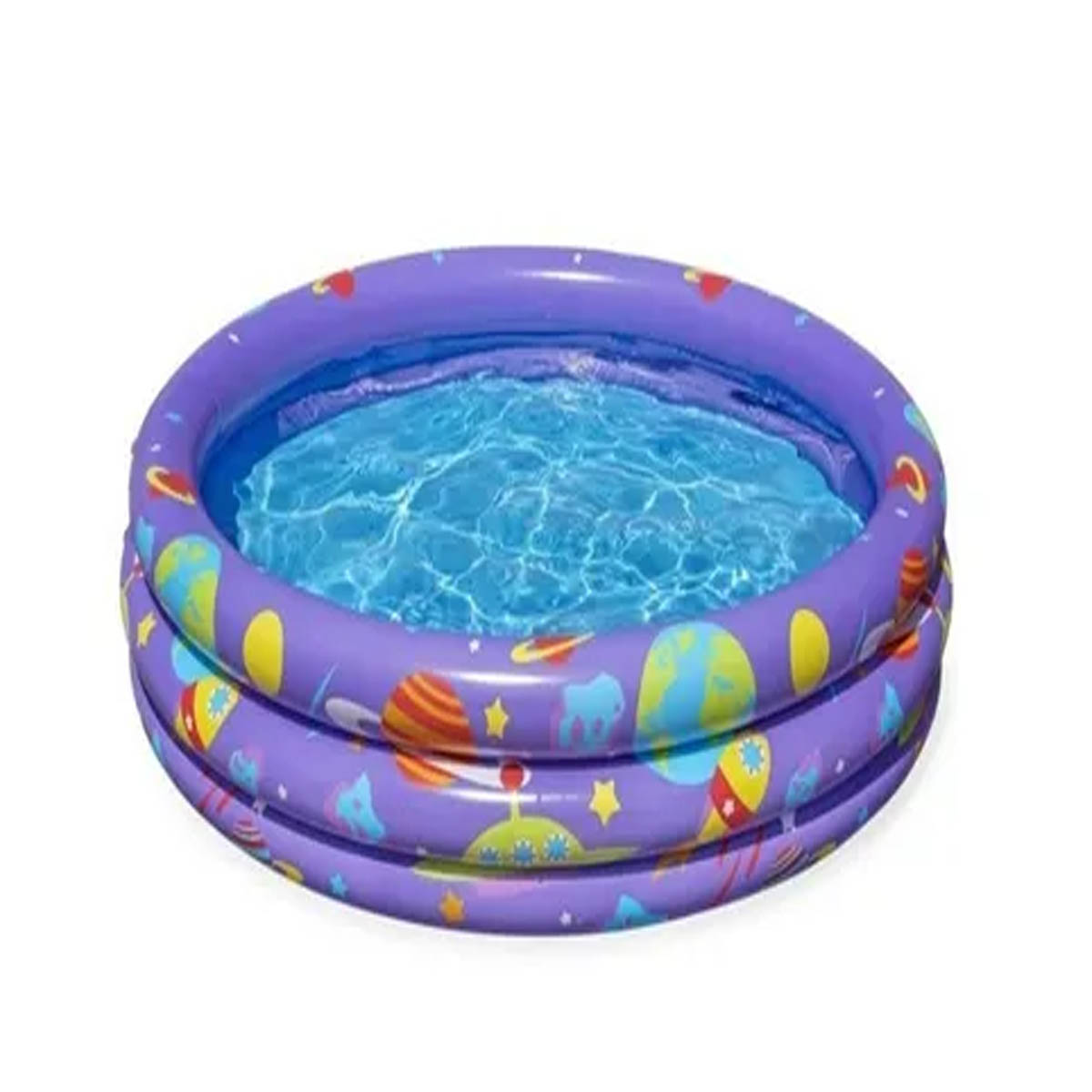Alberca Circular Inflable Bestway color Morado