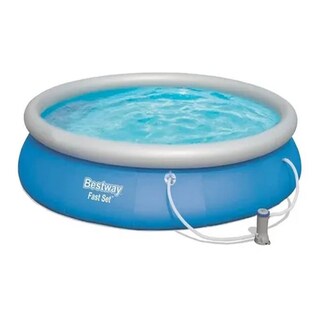 Foto 1 | Alberca Semi-inflable Bestway Redonda