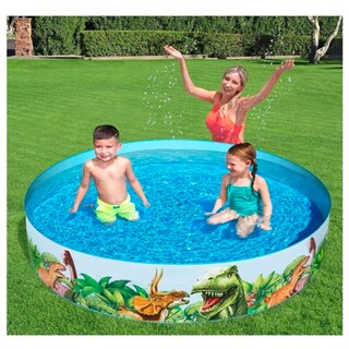Foto 3 | Alberca Inflantil 55001 Multicolor 244 Cm Bestway Estampado Dinosaurios