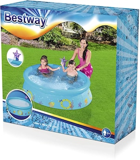 Foto 3 | Alberca Inflable Redonda 1.52m X 38cm Bestway Multicolor