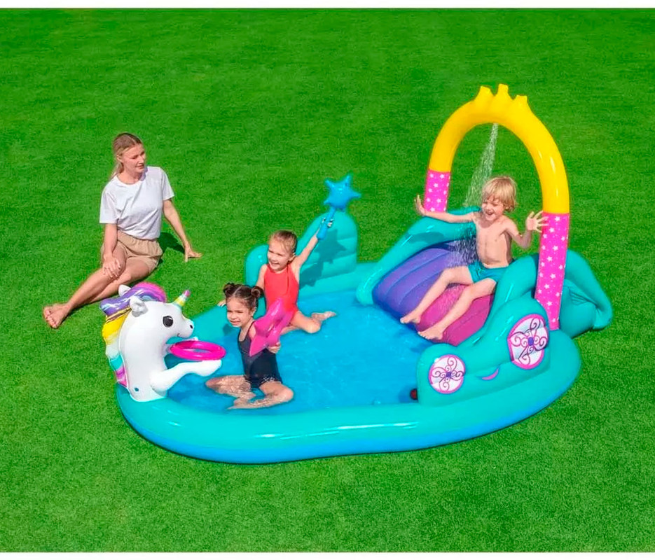 Foto 2 | Parque Acuático Inflable Bestway Unicornio