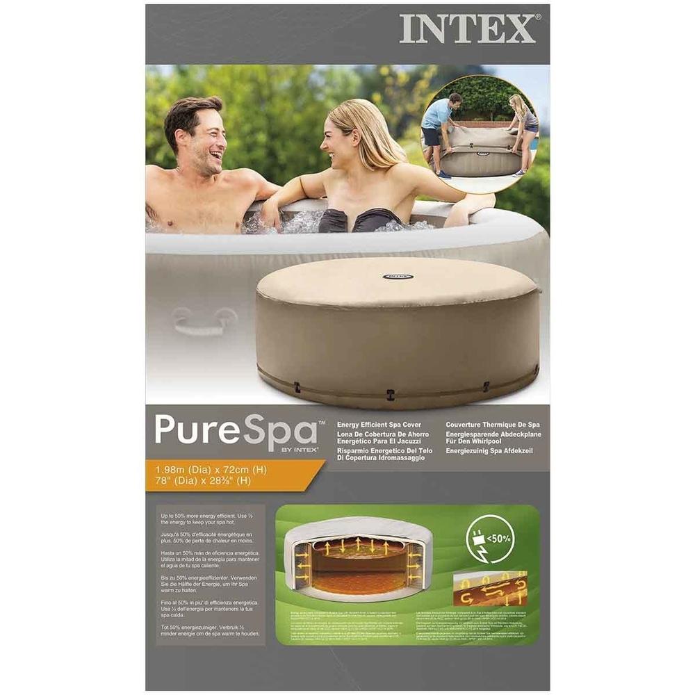 Foto 7 pulgar | Cubierta Termica Intex para  Jacuzzi 198 cm