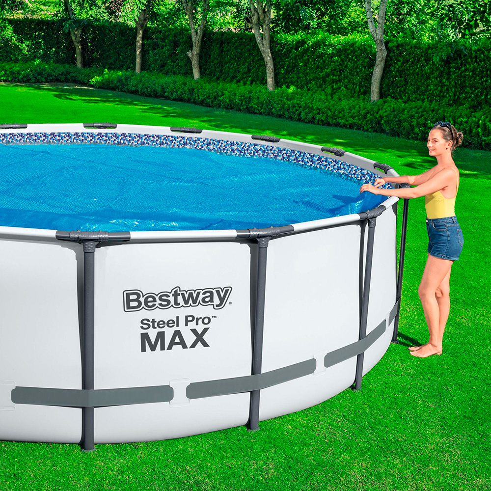 Foto 4 | Cubierta para Alberca Circular Bestway 58242 color Azul 3.66 m