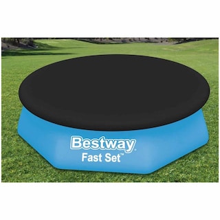 Foto 6 | Cubierta para Alberca Circular Bestway 58032 color Negro 2.44 m
