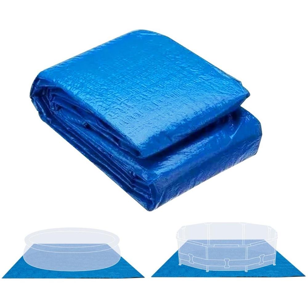 Tapete Protector de Piso Intex Azul para Albercas Inflables y Estructurales