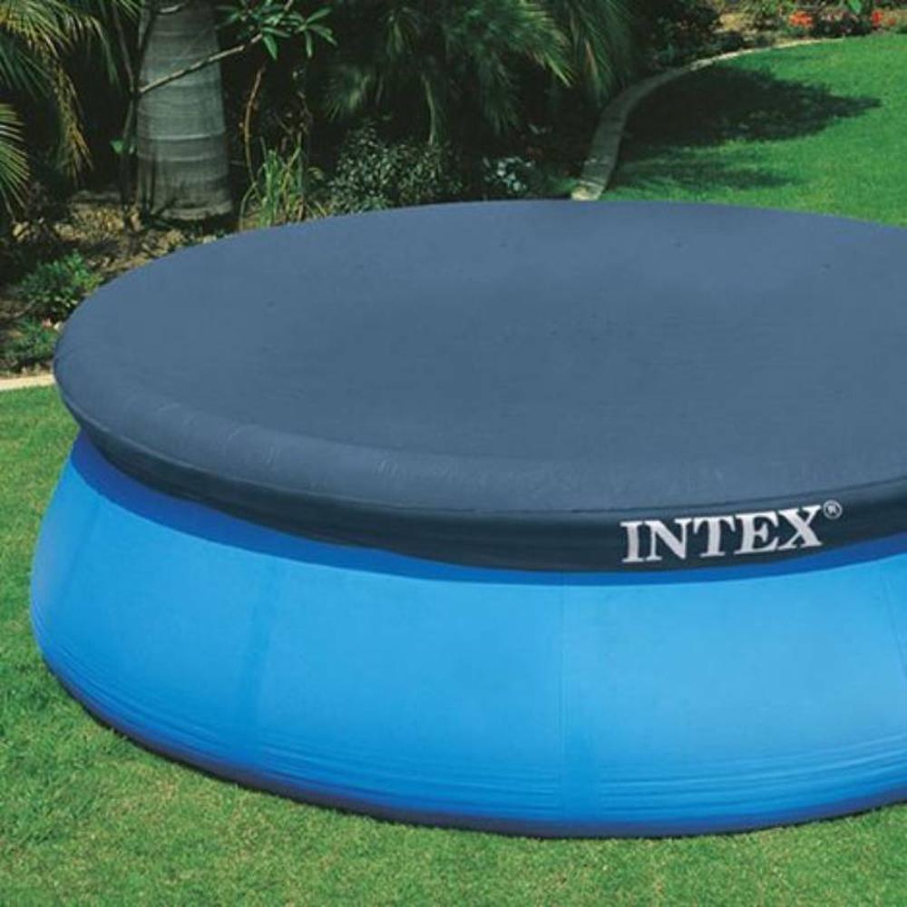 Foto 3 pulgar | Cubierta para Piscina Intex 28020 color Azul 2.44 m para Alberca Easy Set