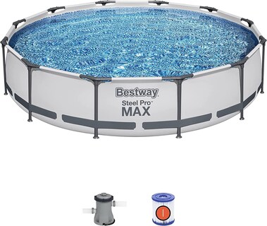 Foto 1 | Alberca Estructural Circular Steel Pro M 56417 Bomba Filtro