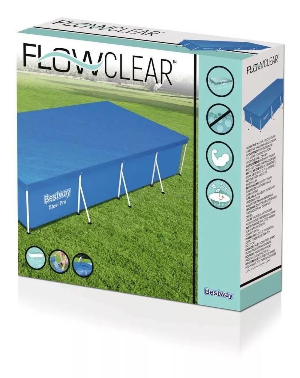Foto 1 | Cubierta Para Alberca Rectangular Bestway Modelo 58107