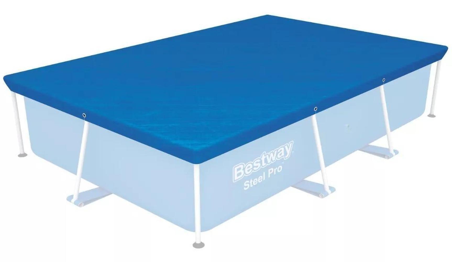 Cubierta Para Alberca Rectangular Bestway Modelo 58105
