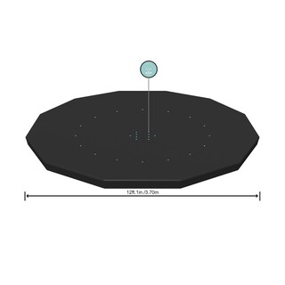 Foto 1 | Cubierta Superior Para Piscina Redonda 3.66cm Garantia 15 Dias Por Defecto De Fabrica