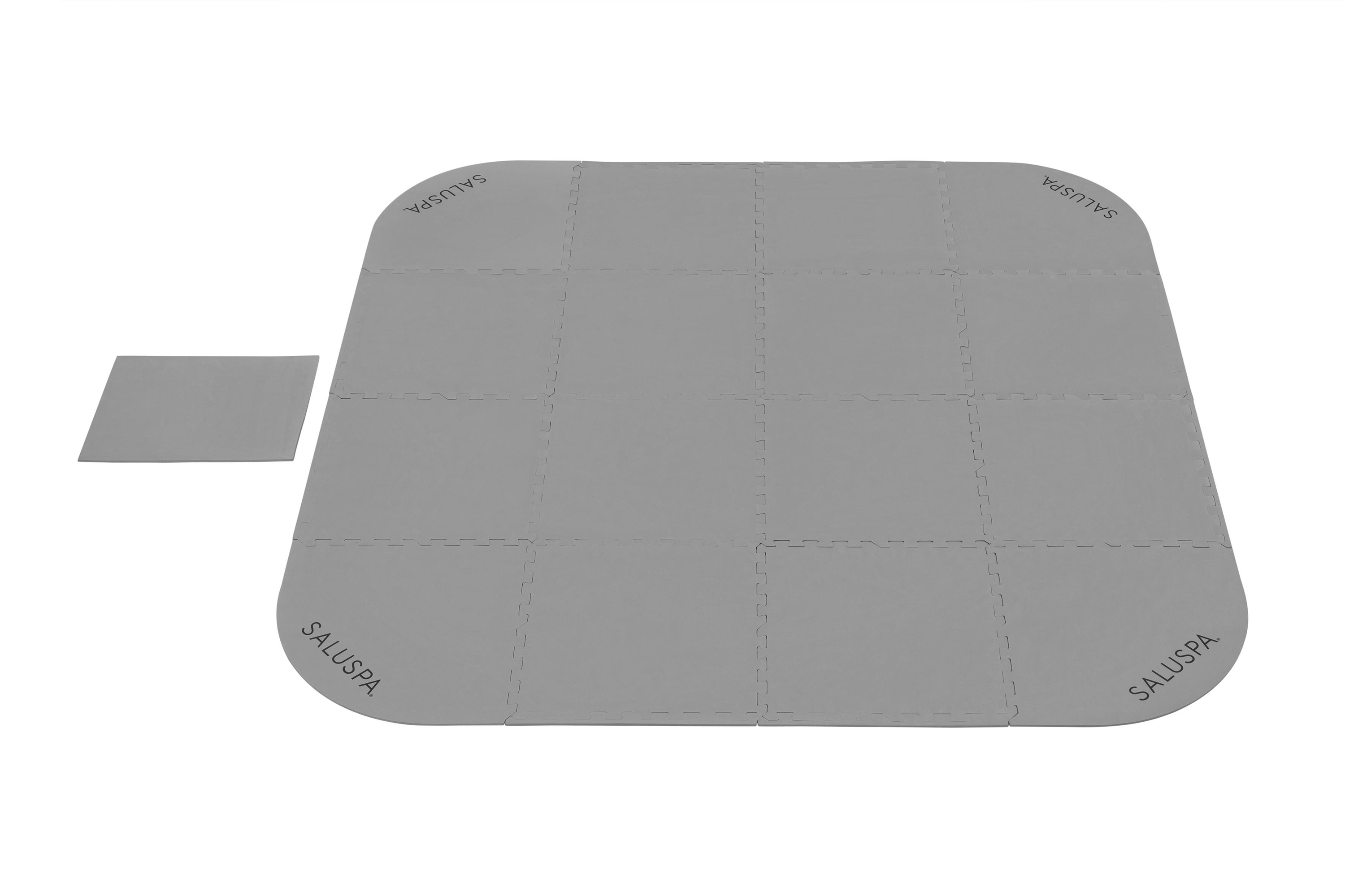 Foto 3 | Tapete Protector para Jacuzzi Inflable SALUSPA 17 Piezas de Foamy 77cm x 77cm