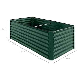 Foto 7 | Cama De Jardín Elevada Best Choice Products, 180 X 90 X 60 Cm, Metal - Venta Internacional.