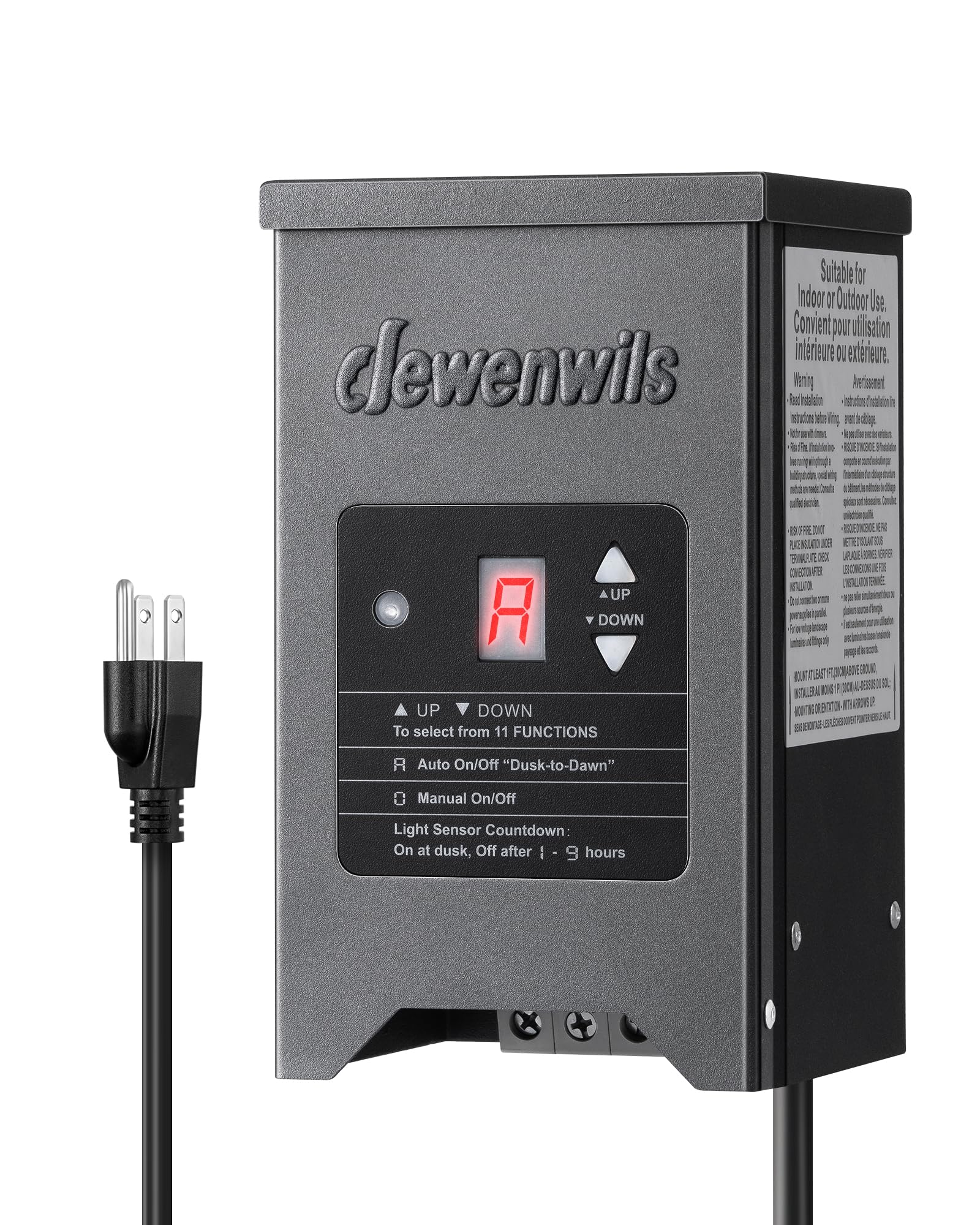 Transformador De Iluminación De Paisaje De Bajo Voltaje Dewenwils 150w - Venta Internacional.