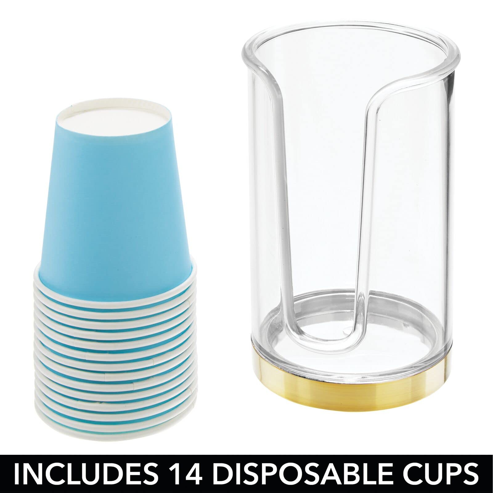 Foto 5 pulgar | Dispensador De Vasos Mdesign  Papel Desechable  Colección Lumiere - Venta Internacional.