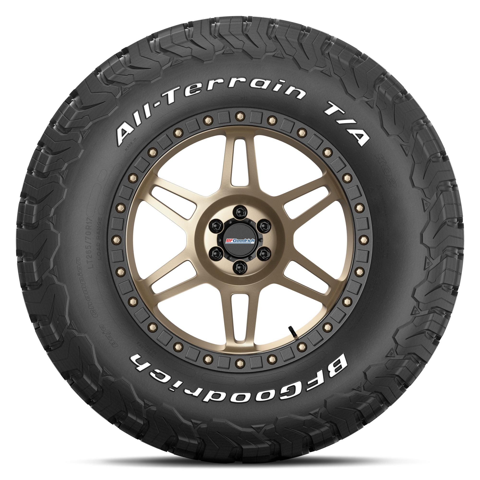 Foto 4 pulgar | Llanta BGFoodrich  All-Terrain T/A Ko2 225/70 Rin 16 102/99r