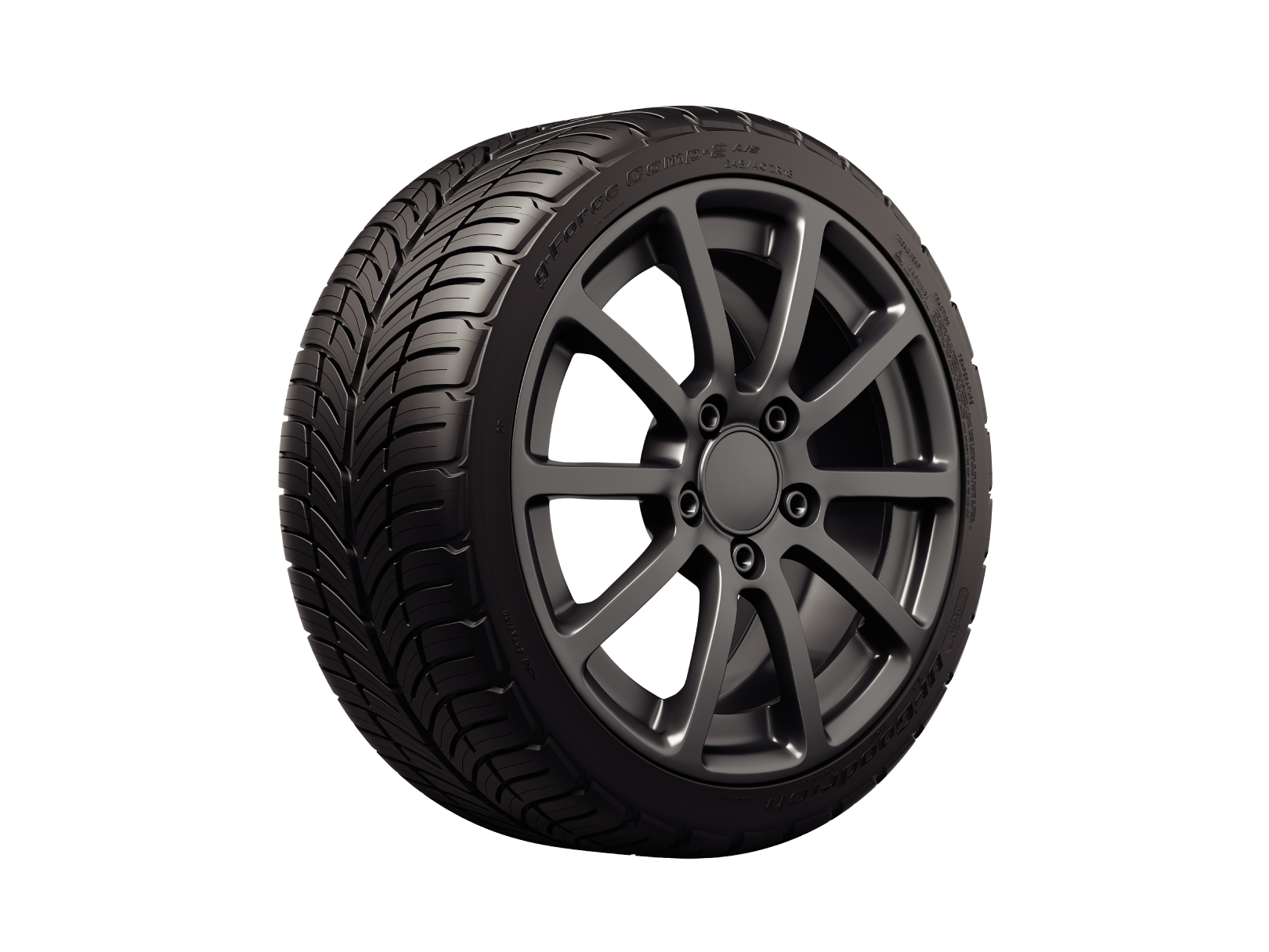 Foto 2 pulgar | Llanta BfGoodrich G-force Comp-2 A/s+ 215/55 Rin 17