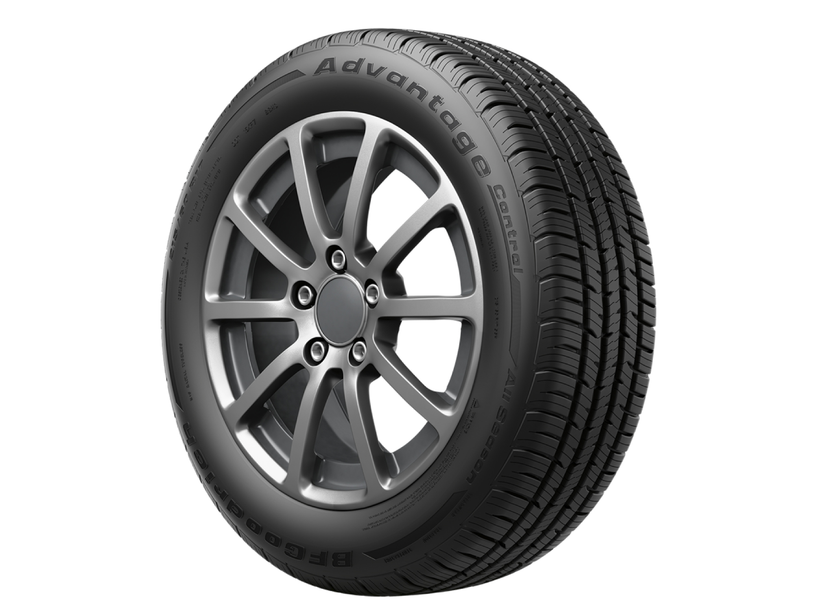 Foto 4 pulgar | Llanta BFGoodrich Advantage Control 225/55 Rin 17 97V