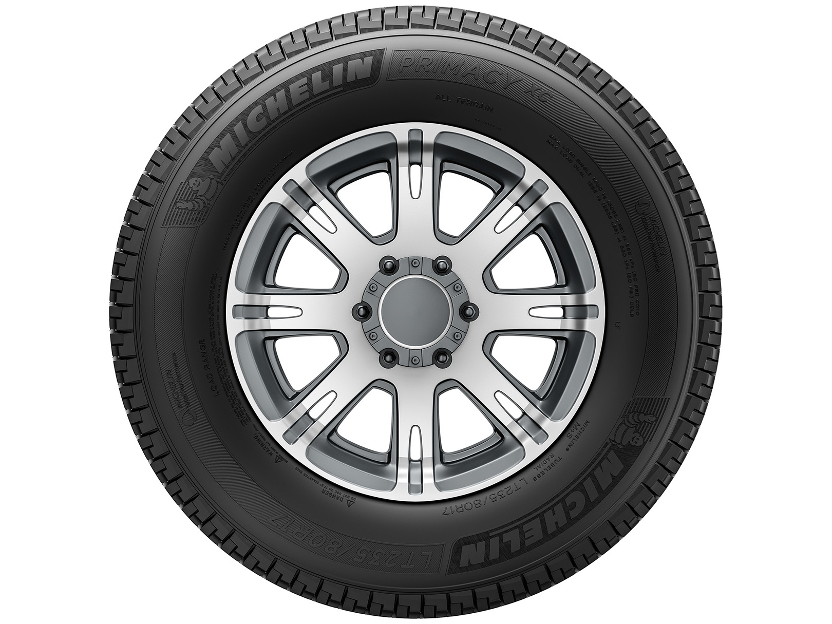 Foto 4 pulgar | Llanta Michelin Primacy XC 235/80 Rin 17 120/117R