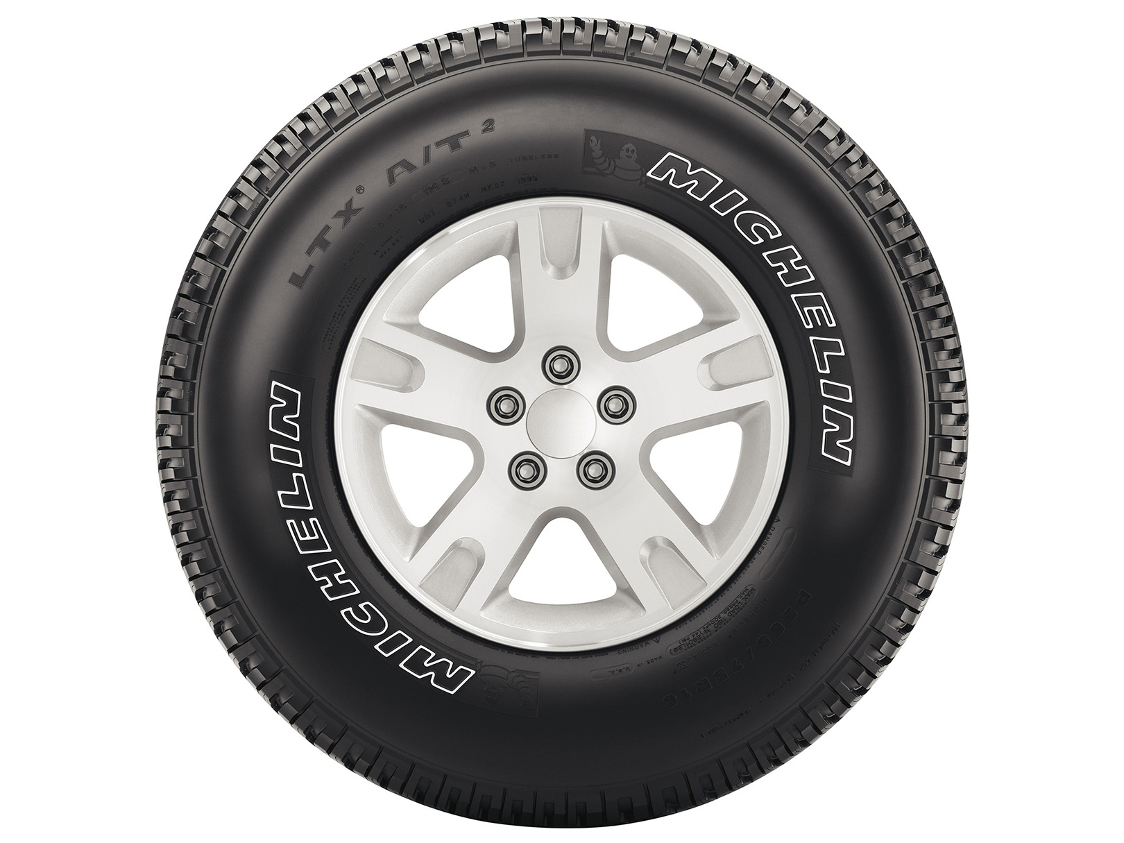 Llanta Michelin LTX A/T 2 265/70 Rin 17  121/118R