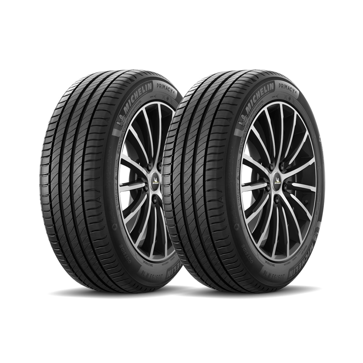 Paquete 2 Llantas Michelin 225/50r18 Primacy 4+ Xl 99w $12,105